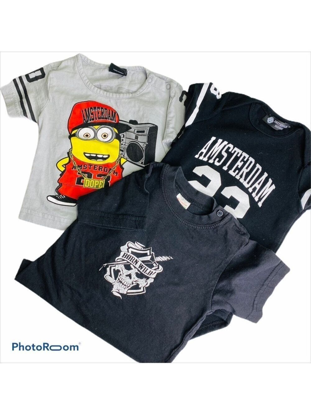Amsterdam Tee Shirts Onesies 12 to 18 Months